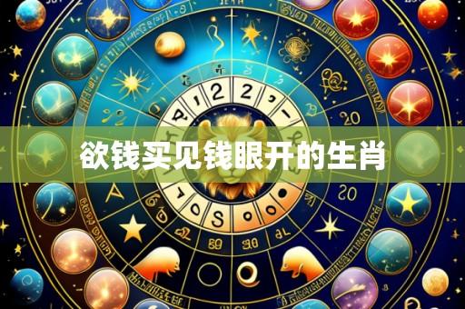 欲钱买见钱眼开的生肖