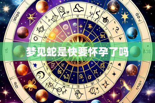 梦见蛇是快要怀孕了吗