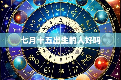 七月十五出生的人好吗