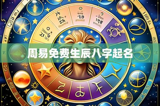 周易免费生辰八字起名