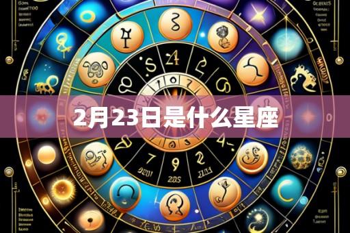 2月23日是什么星座