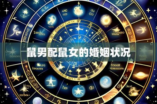 鼠男配鼠女的婚姻状况