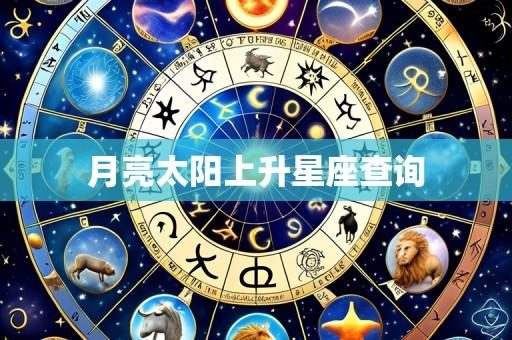 月亮太阳上升星座查询