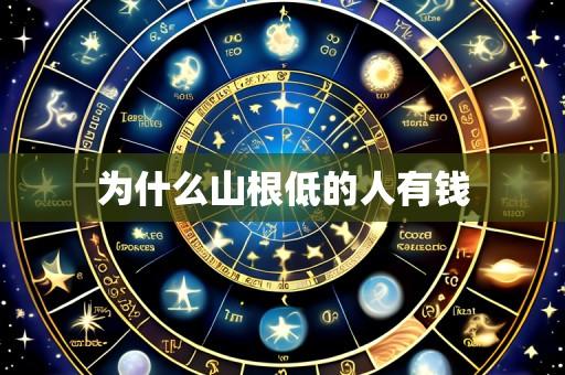 为什么山根低的人有钱