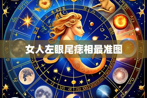 女人左眼尾痣相最准图