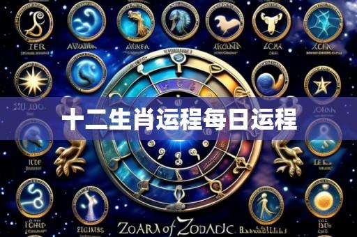 十二生肖运程每日运程