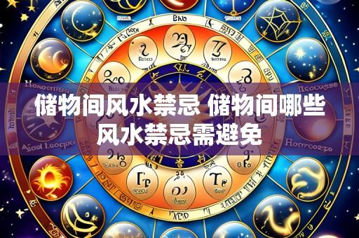 储物间风水禁忌 储物间哪些风水禁忌需避免