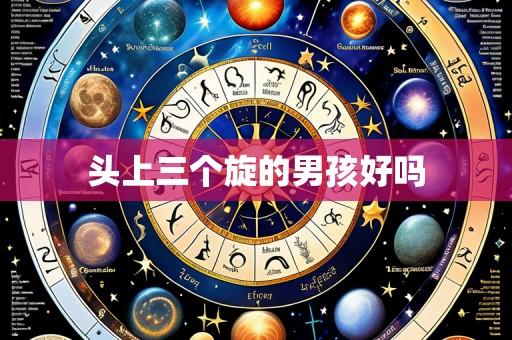 头上三个旋的男孩好吗