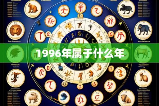 1996年属于什么年
