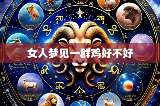 女人梦见一群鸡好不好