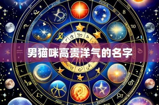 男猫咪高贵洋气的名字