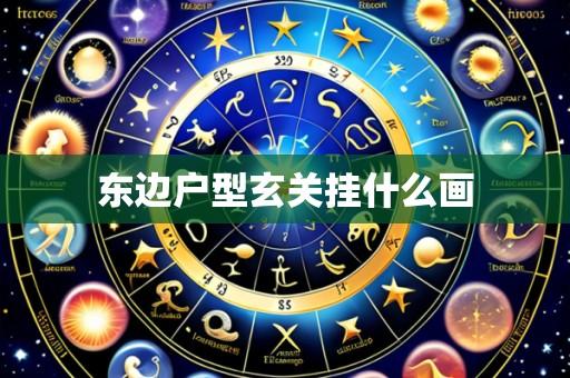 东边户型玄关挂什么画