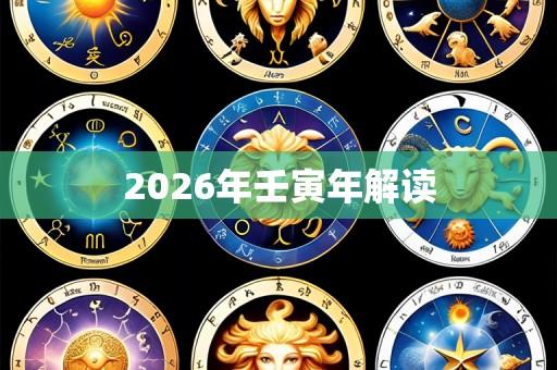 2026年壬寅年解读