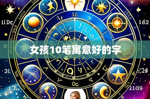 女孩10笔寓意好的字