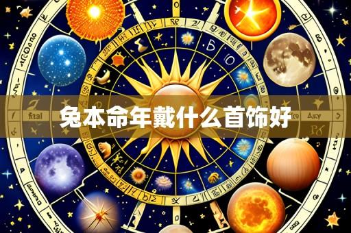 兔本命年戴什么首饰好