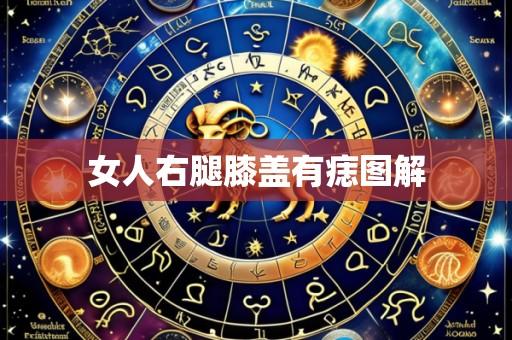 女人右腿膝盖有痣图解
