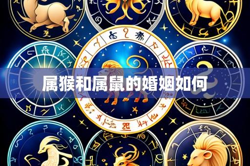 属猴和属鼠的婚姻如何