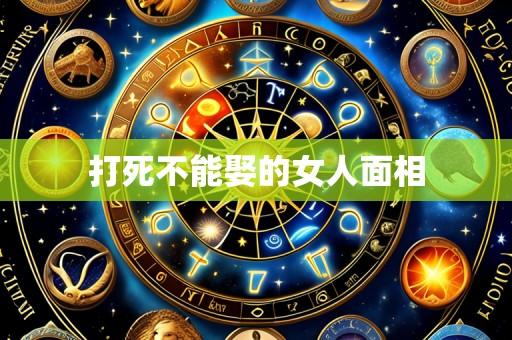 打死不能娶的女人面相