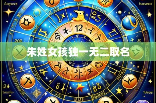 朱姓女孩独一无二取名