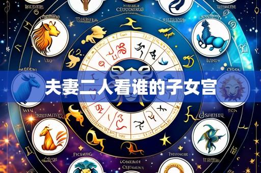 夫妻二人看谁的子女宫