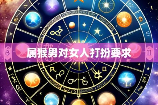 属猴男对女人打扮要求