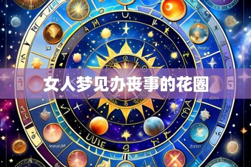 女人梦见办丧事的花圈