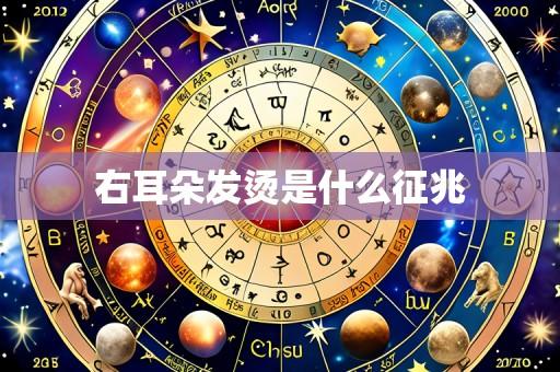 右耳朵发烫是什么征兆