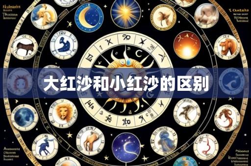 大红沙和小红沙的区别