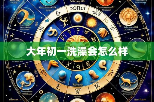 大年初一洗澡会怎么样