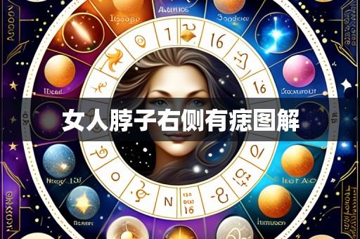 女人脖子右侧有痣图解