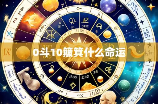 0斗10簸箕什么命运