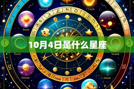 10月4日是什么星座