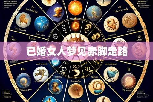 已婚女人梦见赤脚走路