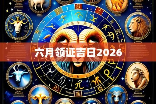 六月领证吉日2026
