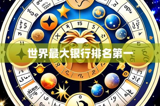 世界最大银行排名第一