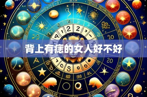 背上有痣的女人好不好