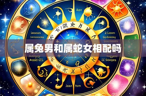 属兔男和属蛇女相配吗