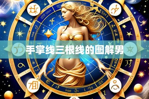 手掌线三根线的图解男