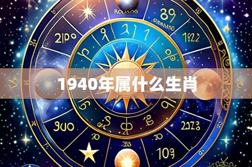 1940年属什么生肖