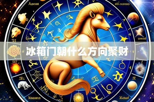 冰箱门朝什么方向聚财