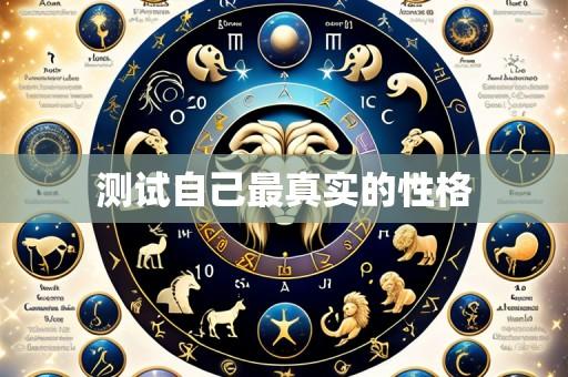 测试自己最真实的性格