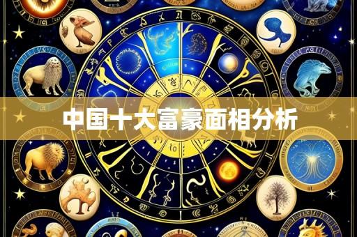 中国十大富豪面相分析