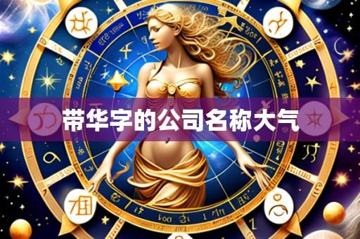 带华字的公司名称大气
