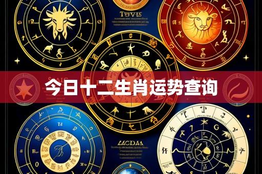 今日十二生肖运势查询