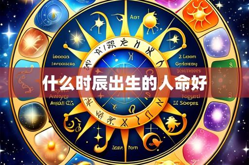 什么时辰出生的人命好