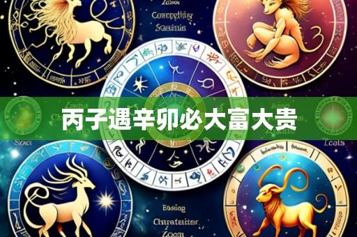 丙子遇辛卯必大富大贵