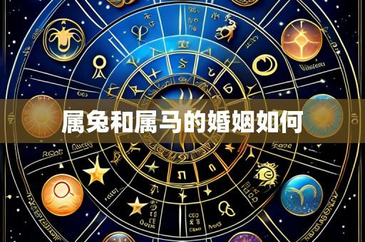 属兔和属马的婚姻如何