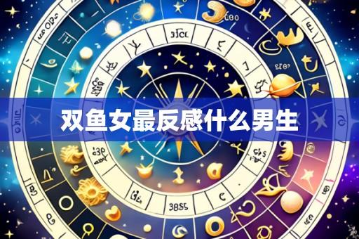 双鱼女最反感什么男生