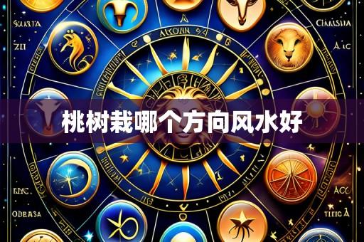 桃树栽哪个方向风水好