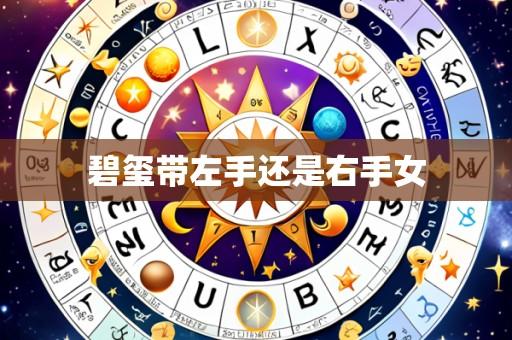 碧玺带左手还是右手女